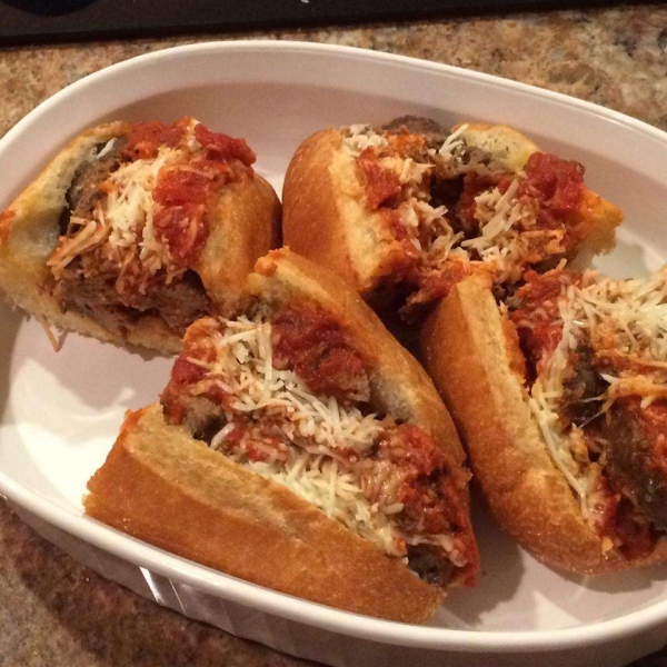 Hearty Meatball Sandwich