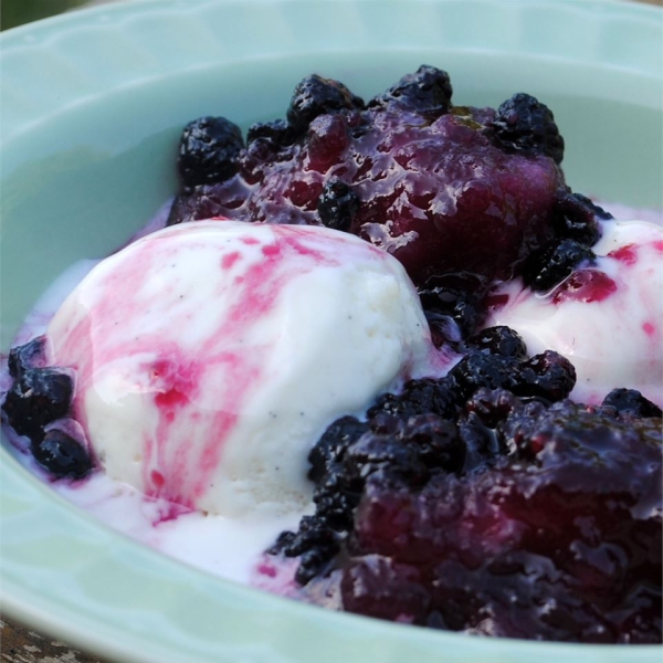 Irresistible Raspberry Buttermilk Dumplings