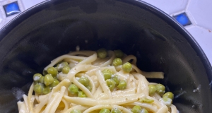 Instant Pot® Linguine with Pesto and Peas