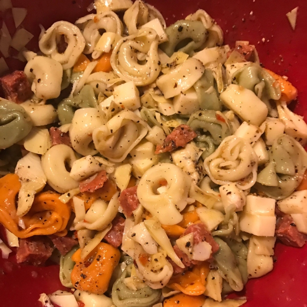 Cheese Tortellini Salad