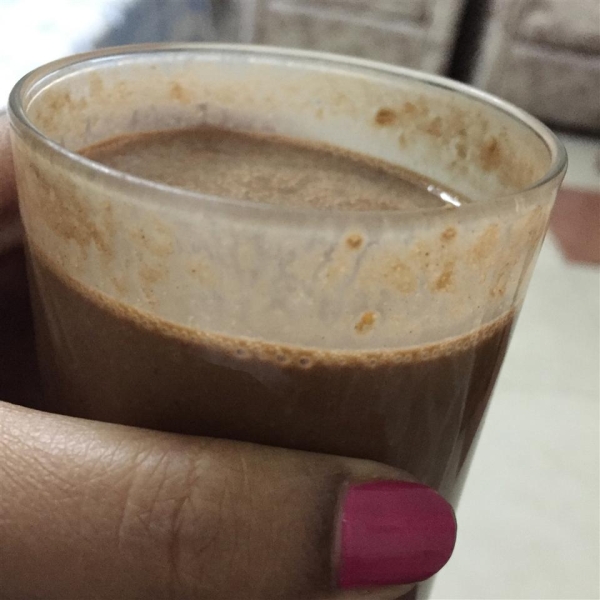 Chocolate Banana Peanut Butter Shake