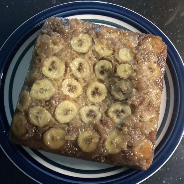 Homemade Banana Upside-Down Cake