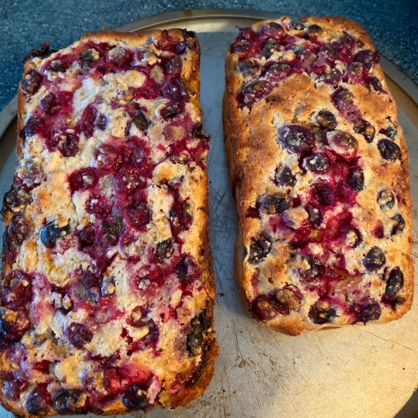 Moist Cranberry Orange Bread