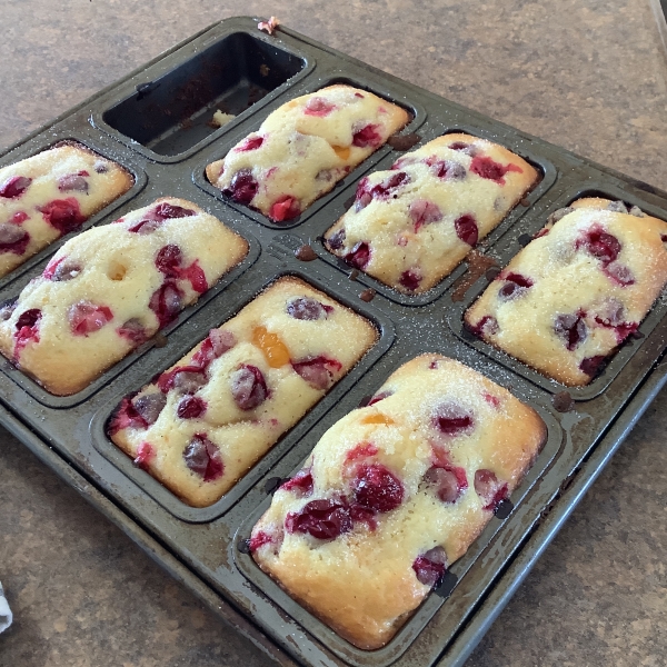 Moist Cranberry Orange Bread