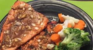 Maple Teriyaki Salmon Barbeque