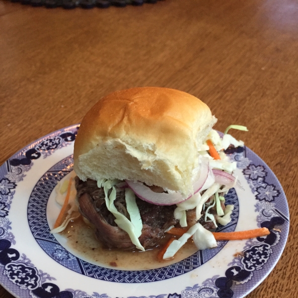 Balsamic-Blueberry Pulled Pork