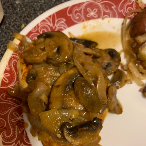 Paprika Chicken with Mushrooms