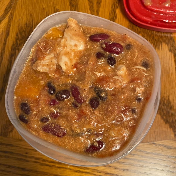 Slow Cooker Quinoa Sweet Potato Chicken