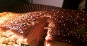 Rick's Sauteed Salmon over Quinoa