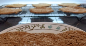 Peanut Butter Molasses Cookies