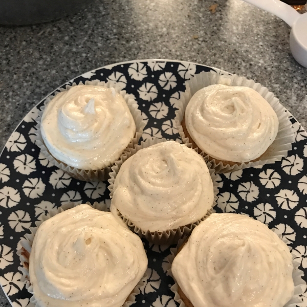 Cream Cheese Frosting with Brown Butter and Bourbon