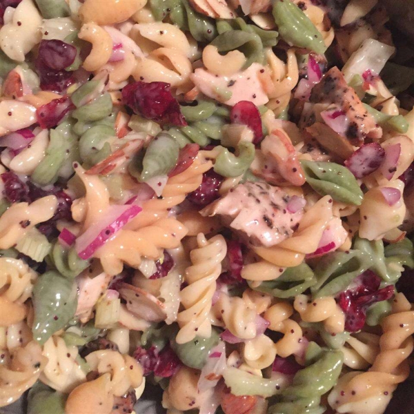 Poppy Seed Chicken Pasta Salad