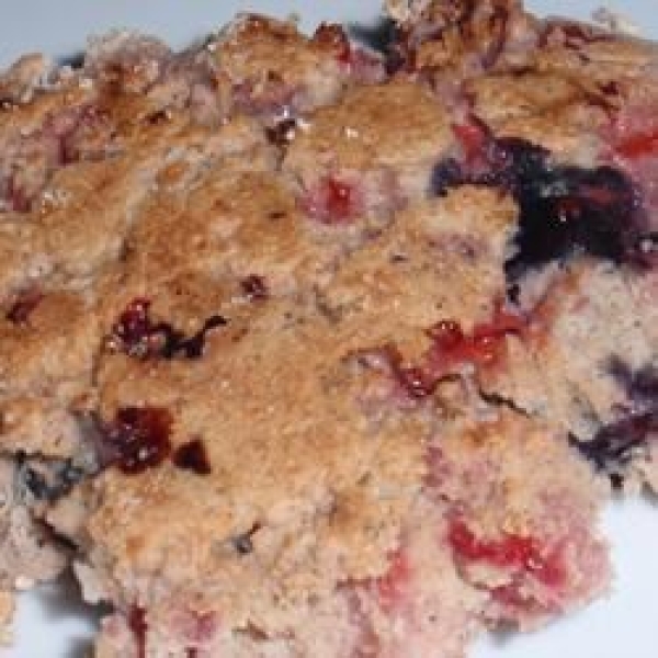 Blended Berry Pancakes