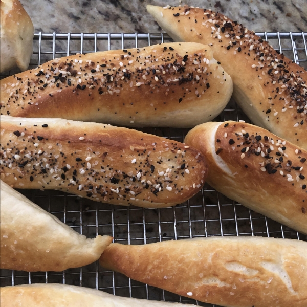 Soft Pretzel Sticks with Honey Mustard Dipping Sauce