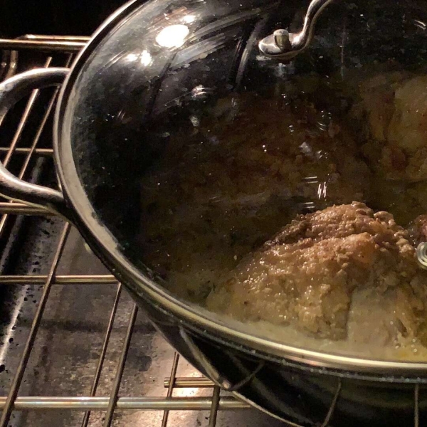 Poulet à la Moutarde (Chicken in Dijon Mustard Sauce)