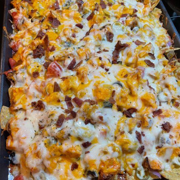 Kickin' Buffalo Chicken Nachos