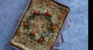 Easy Festive Focaccia