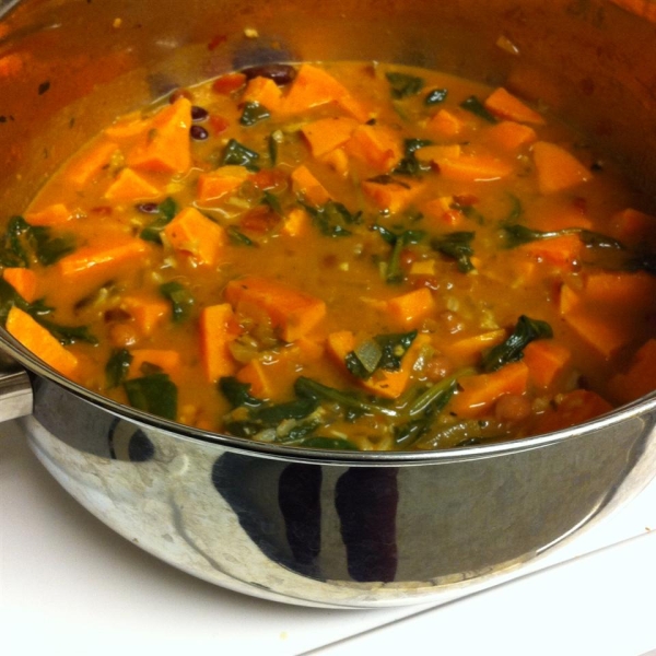 Spicy African Yam Soup