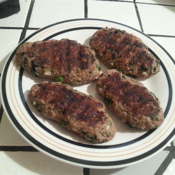 Indian Turkey Burgers With Lime, Cucumbers, and Chutney