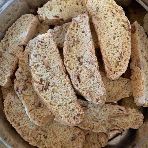 Crunchy Almond Biscotti