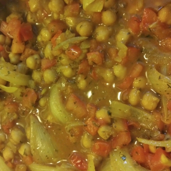 Cholay (Curried Chickpeas)