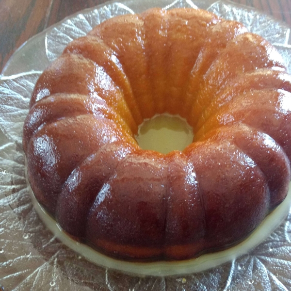 Crumbly Lemon Bundt Cake with Glaze