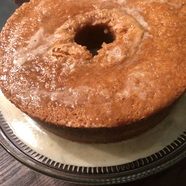 Crumbly Lemon Bundt Cake with Glaze