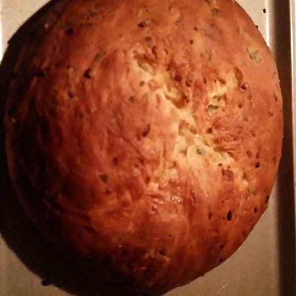 Mozzarella Basil Bread