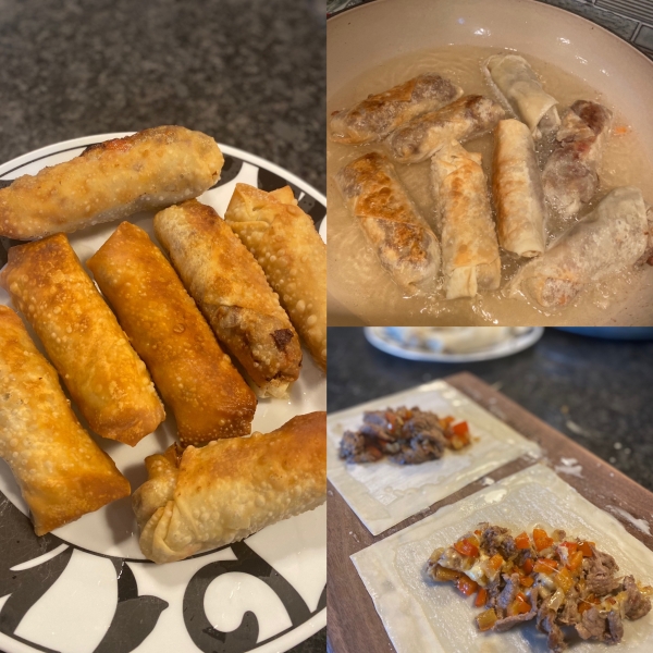 Cheesesteak Egg Rolls