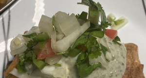 Chicken Chimichangas with Green Sauce