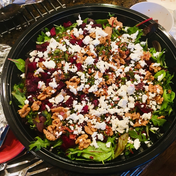 Roasted Beets with Feta