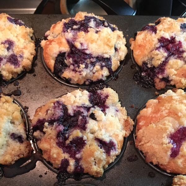 Healthier To Die For Blueberry Muffins