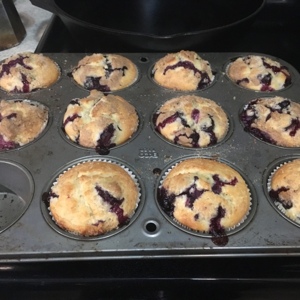 Healthier To Die For Blueberry Muffins