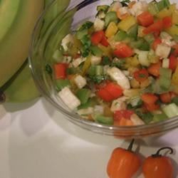 Hot Banana Salsa