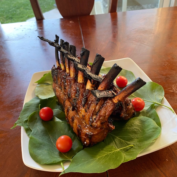 Korean Barbecued Rack of Lamb