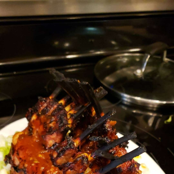 Korean Barbecued Rack of Lamb