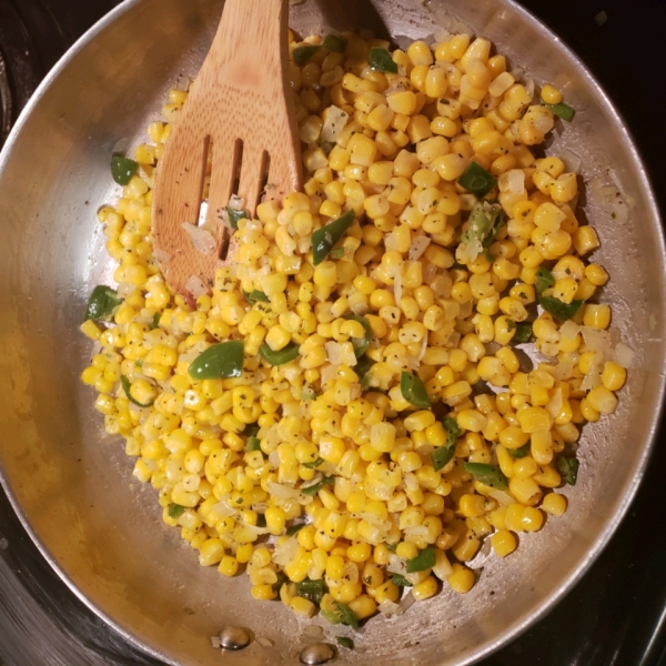 Corn and Jalapenos