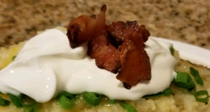 Twice Microwaved Potatoes