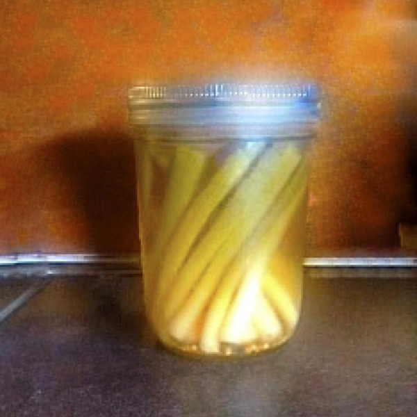 Mrs. Wheelbarrow's Pickled Green Onions