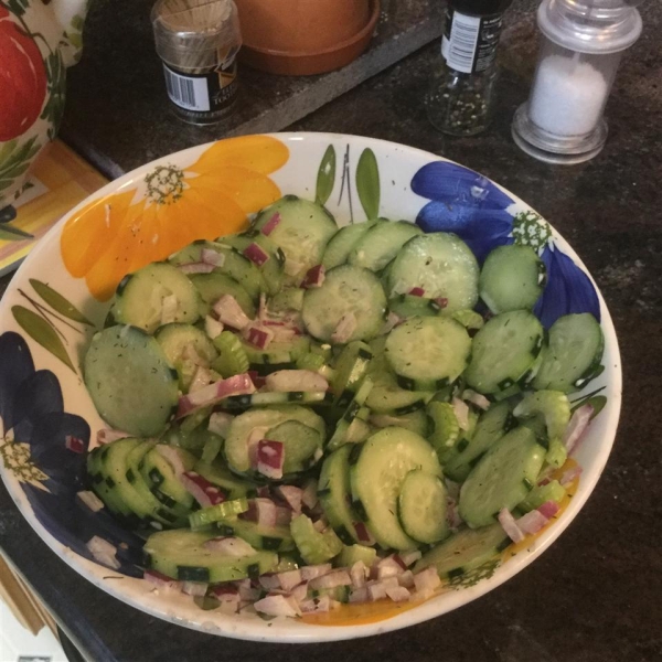 'I Hate Cucumbers!' Cucumber Salad