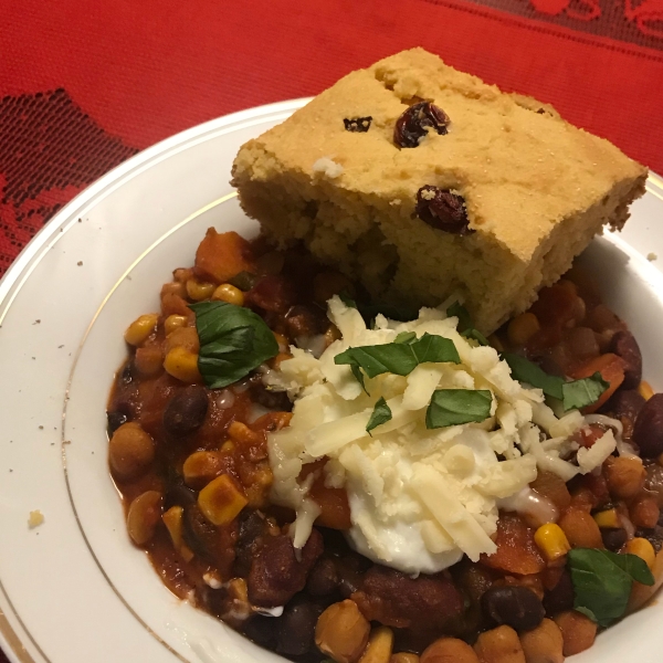 Rainbow Veggie Chili