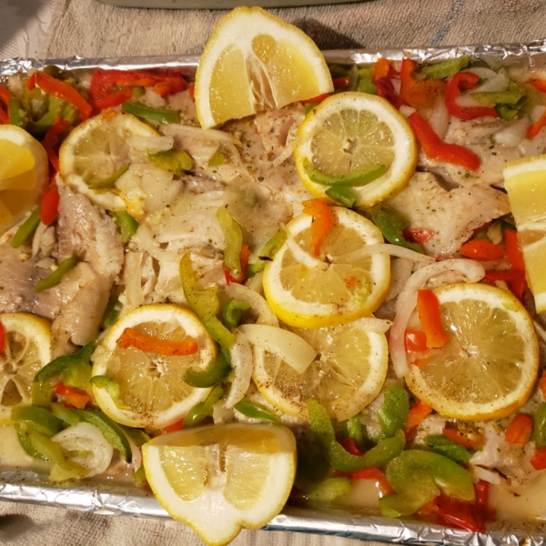 Healthier Easy Baked Tilapia