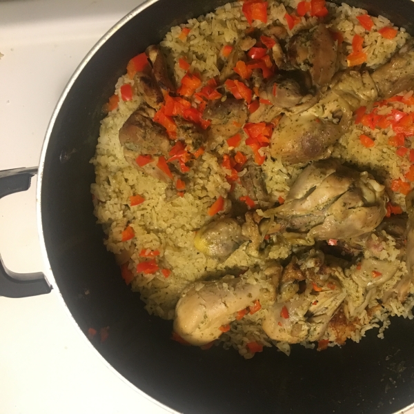 One-Pot Peruvian Arroz con Pollo