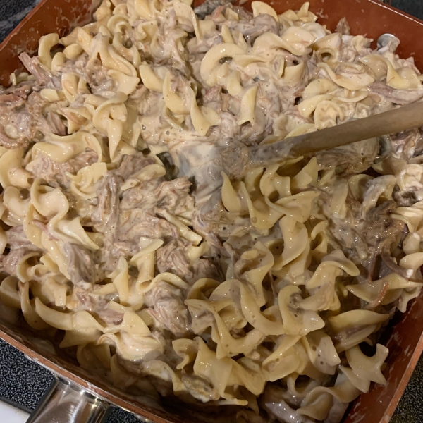 Simple Hamburger Stroganoff