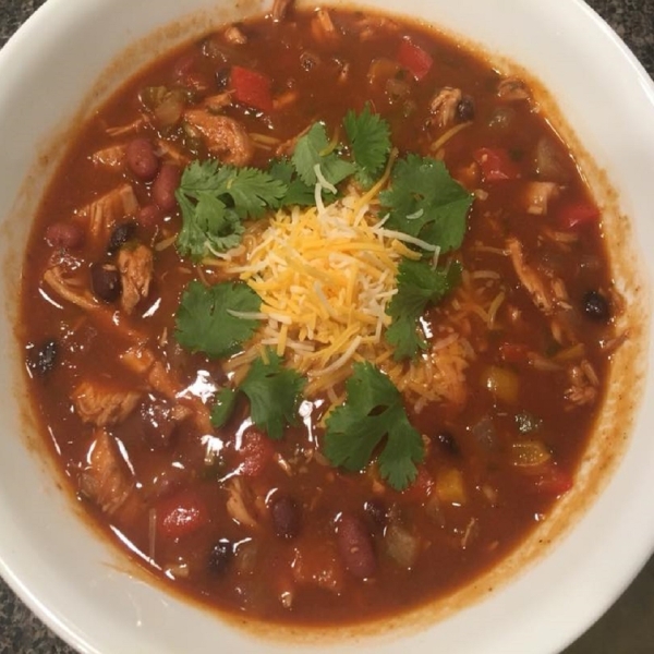 Chicken and Black Bean Chili