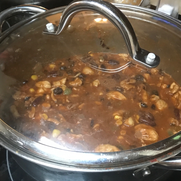 Chicken and Black Bean Chili