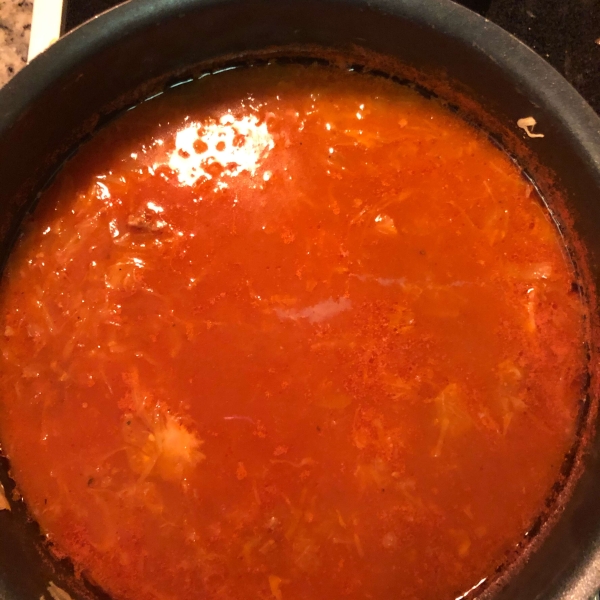 Passover Unstuffed Cabbage Soup