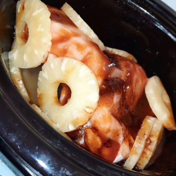 Slow Cooker Hawaiian Chicken