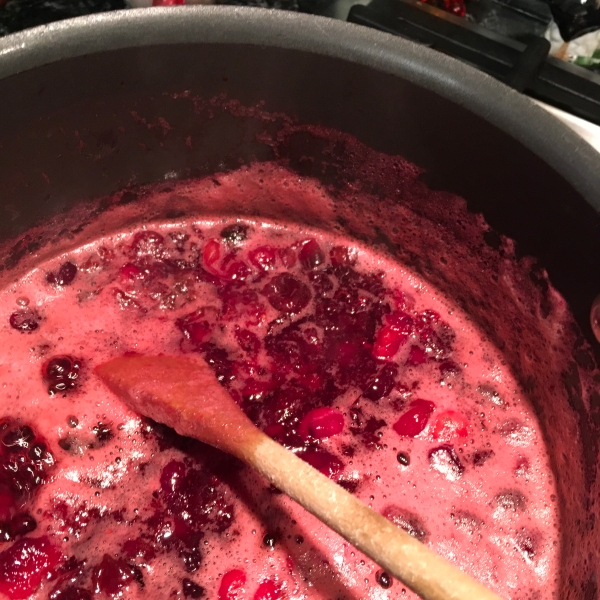 Pomegranate Cranberry Sauce/Relish