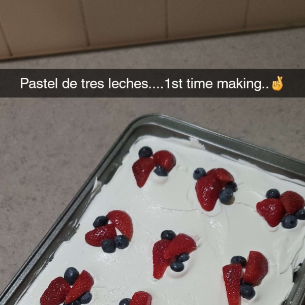 Pastel de Tres Leches (Three Milk Cake)